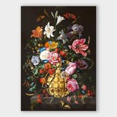 Poster Flower Grenade - Dibond - Meerdere Afmetingen & Prijzen | Wanddecoratie - Interieur - Art - Wonen - Schilderij - Kunst