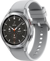 Samsung Galaxy Watch4 Classic - 46 mm - Smartwatch  Heren - LTE/4G - Zilver