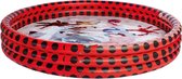opblaaszwembad junior 157 x 28 cm rood/zwart