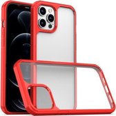 TPU + pc-beschermhoes voor iPhone 13 (rood)