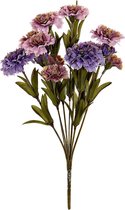 Decoratieve Bloemen DKD Home Decor Plastic Stof Ijzer (20 x 20 x 33 cm)