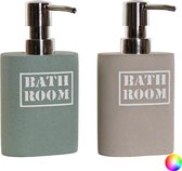 Doseringdispenser DKD Home Decor Groen Crème Plastic Cement (2 pcs) (10 x 6.7 x 17 cm)