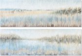 Schilderij DKD Home Decor Lake (150 x 3.8 x 50 cm)