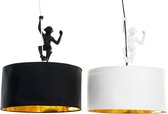 Plafondlamp DKD Home Decor Polyester Hars (2 pcs) (45 x 45 x 56 cm)
