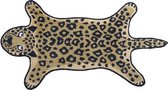 Tapijt DKD Home Decor Leopard Polyester (115 x 60 x 1 cm)