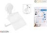 WC PORTARROLLOS ABS WHITE