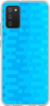 Smartphonebooster Telefoonhoesje - Back Cover - Geschikt Voor Samsung Galaxy A02s - Blue En Blue