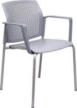Receptiestoel Sege Piqueras y Crespo 4349PTGI40 Grijs (4 uds)