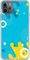 Smartphonebooster Telefoonhoesje - Back Cover - Geschikt Voor Apple IPhone 11 Pro Max - Blue En Blue