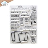 ECD Clear stamps - Noteworthy