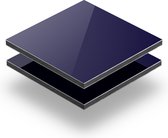 Alupanel donkerblauw 3 mm RAL 5022 - 150x90cm