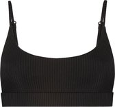 WALLIEN - Dames Bikini Top Sport - Black Ocean - Zwart