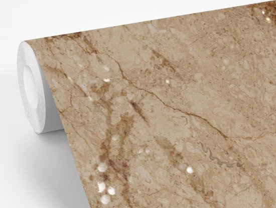 Papier peint - Papiers Papier peint photo Marbre - Marron - Luxe - Largeur 300 cm x Hauteur 300 cm