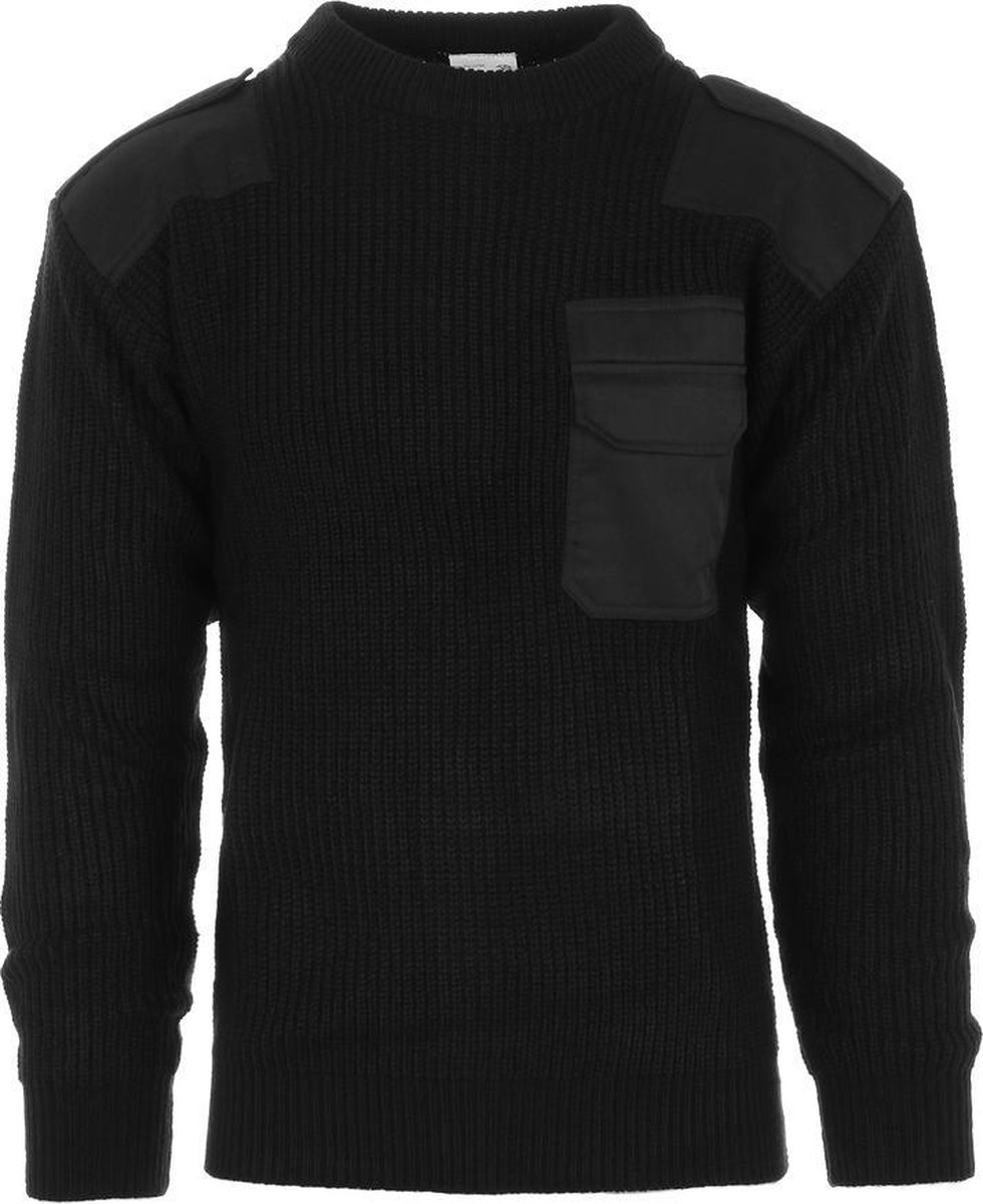 Fostex Commando Heren Trui - Zwart - Maat L