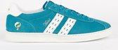 Dames Sneaker Medal - Aqua Blauw/Wit