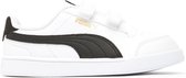 Puma Shuffle Sneakers Wit/Zwart Kinderen - Maat 27