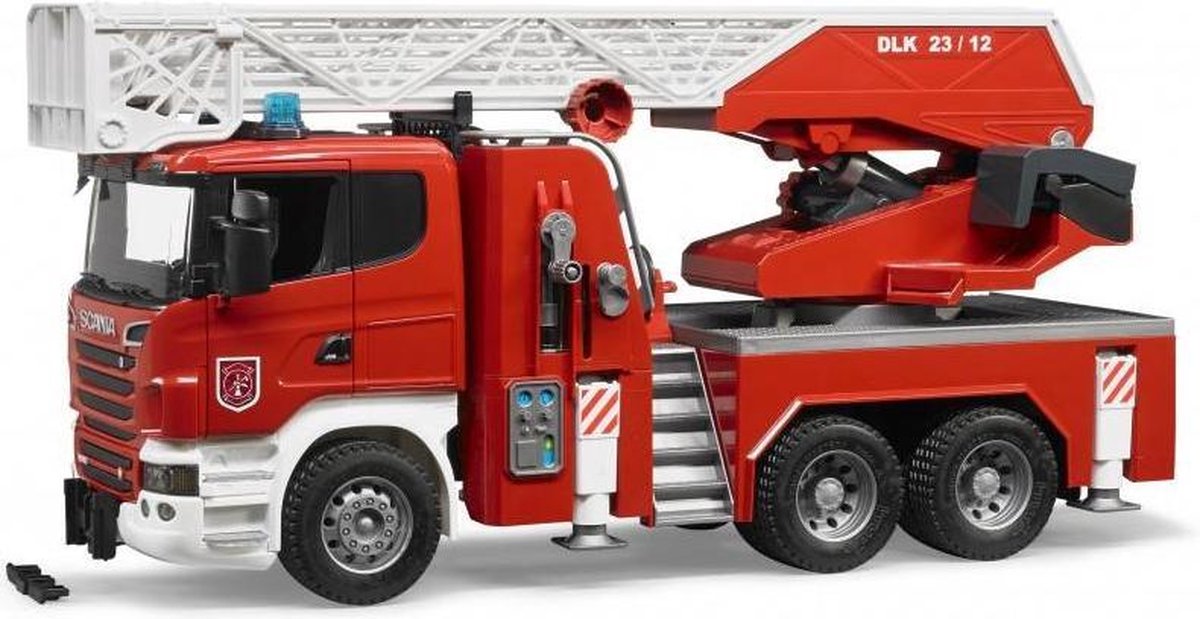 Bruder Scania R-Serie Brandweerwagen met Waterpomp - Speelgoedauto | bol.com