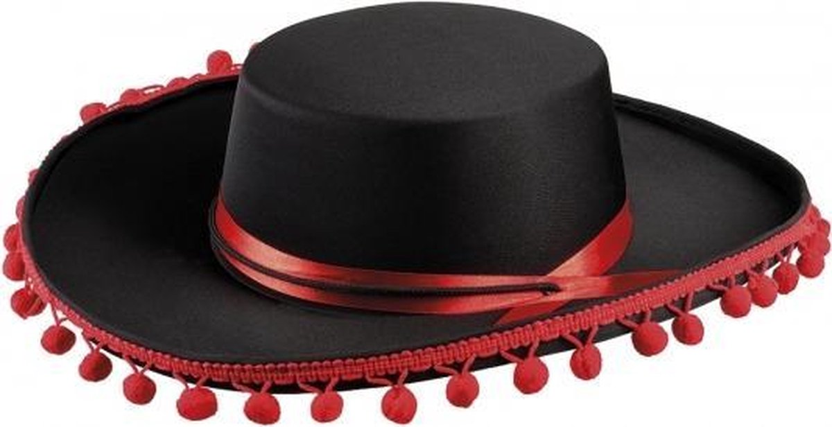 2x morceaux de chapeau de matador espagnol avec des boules - Chapeaux de  costume de... | bol.com