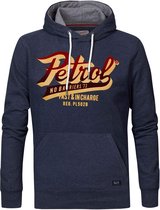 Petrol Industries Hoodie met logo artwork Heren - Maat XL