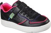 Skechers Court Squad-Color Remix Meisjes Sneakers - Black - Maat 30