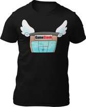 GameStonk Store - Heren T-Shirt - Wallstreetbets - Superstonk - Getailleerd - Katoen - Ronde Hals