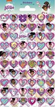 stickervel Nella the Princess Knight papier 60 stuks