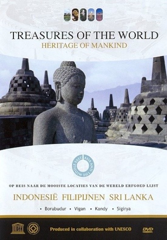 Cover van de film 'Werelderfgoedlijst Unesco’s Azië - Indonesië, Filipijnen & Sri Lanka'