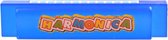 mondharmonica 13 tonen 13 cm blauw
