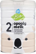 Albert Heijn Biologische opvolgmelk standaard 2 melkpoeder (vanaf 6 tot 10 maanden)
