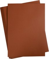Karton - koffiebruin - A2 - 42x60cm - 180 grams - Creotime - 100 vellen