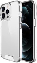 Hoog transparant acryl + TPU schokbestendig hoesje voor iPhone 13 mini (transparant)