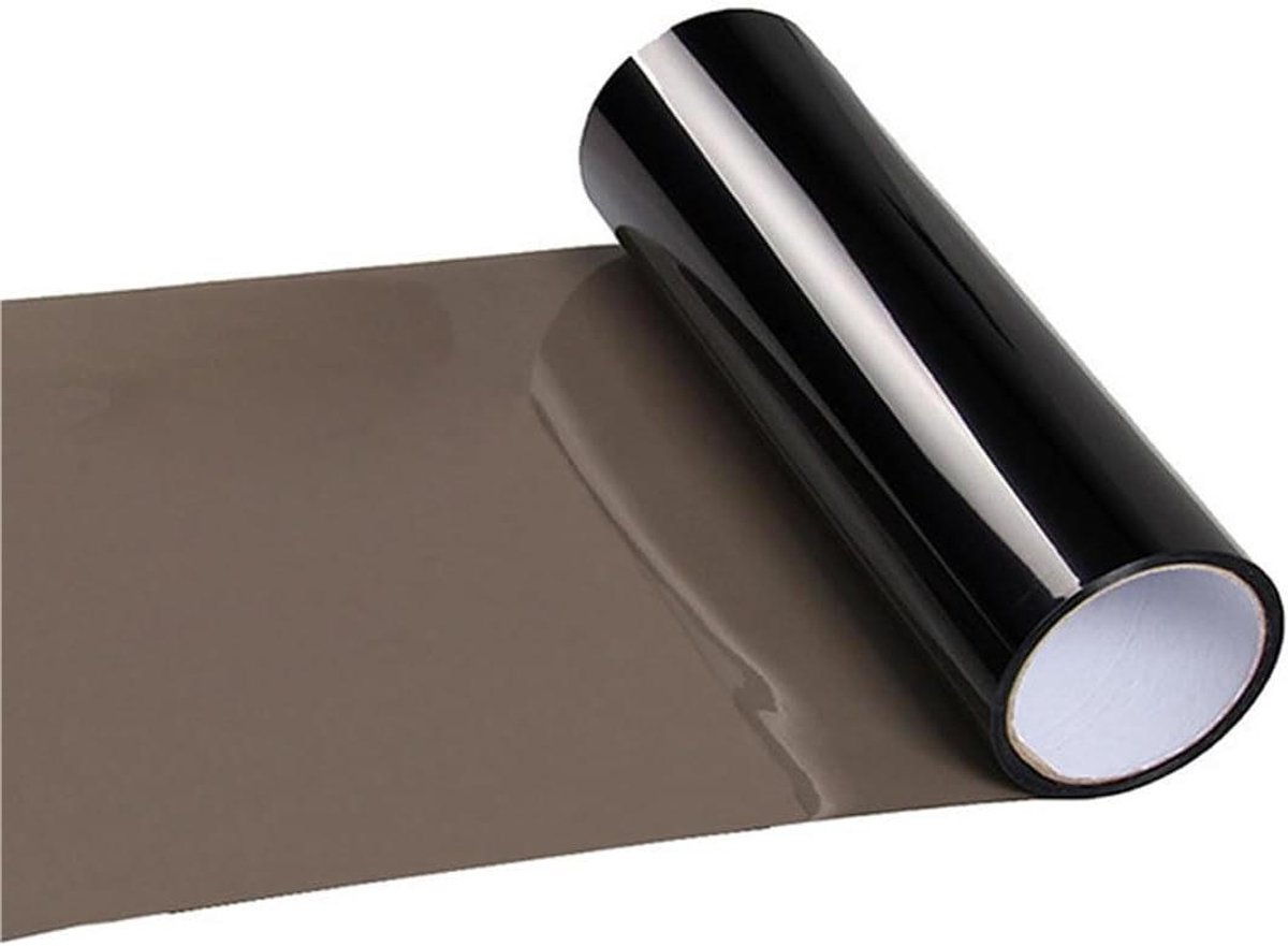 Autolampen Folie - Koplamp Tint - Verfraaien en Beschermen - Waterdicht PVC Materiaal - 30 x 100 cm - Zwart