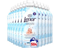 Lenor Wasverzachter Sensitive 42 Wasbeurten - 12 x 882 ml - Voordeelverpakking