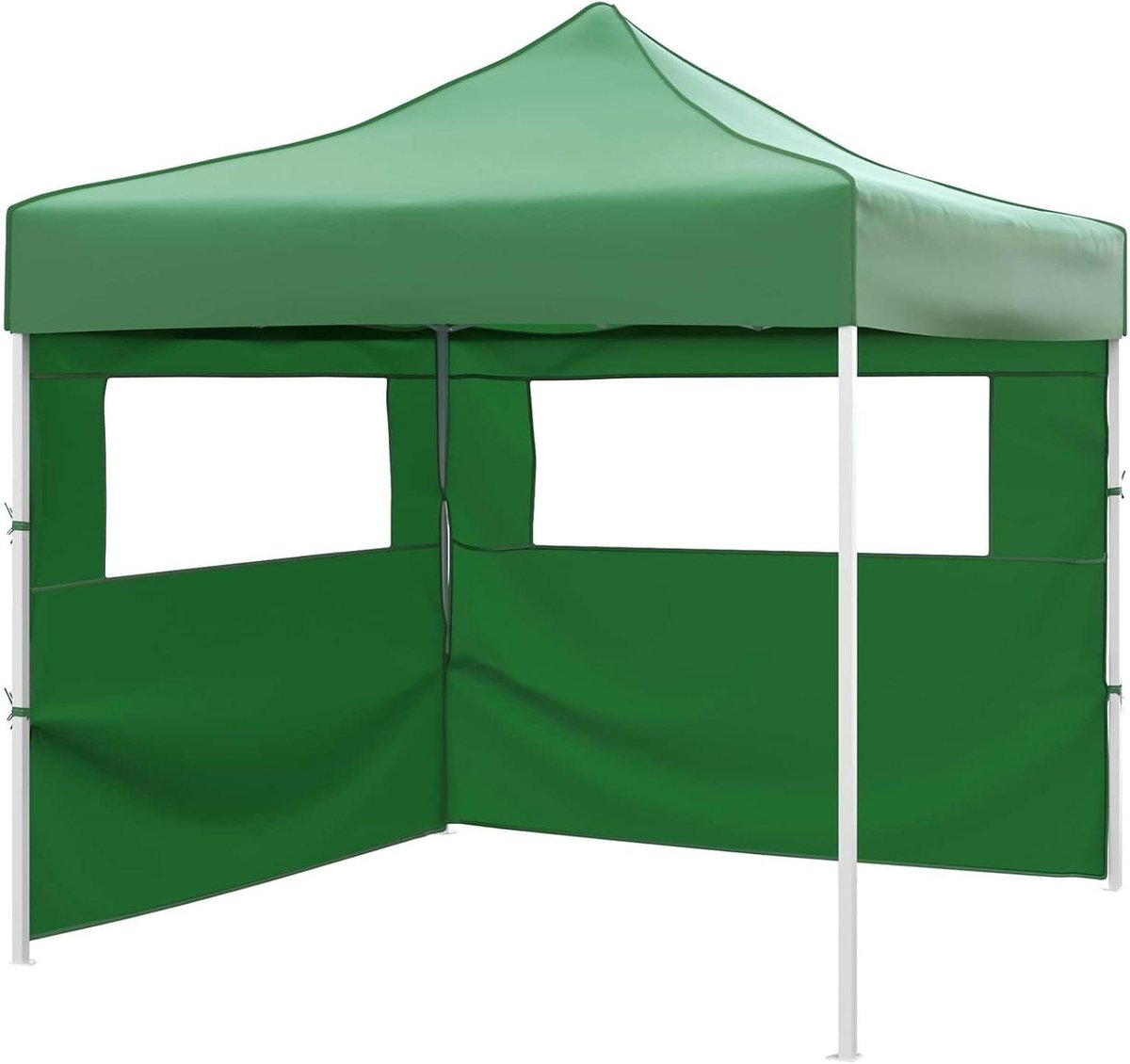 Partytent Groen - Tuinpaviljoen Luifel - Feestelijke Bijeenkomsten - Waterafstotend Oxford - 292x292x315 cm - Groen