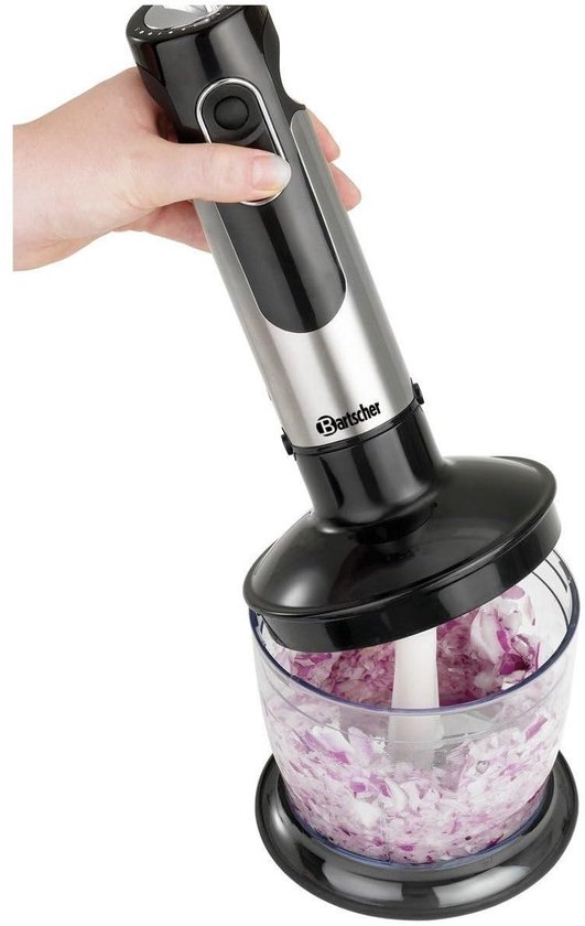 Staafmixer - Keukenmixer - Eten Bereiden - Multifunctioneel - 41 cm - Zwart — afbeelding 5