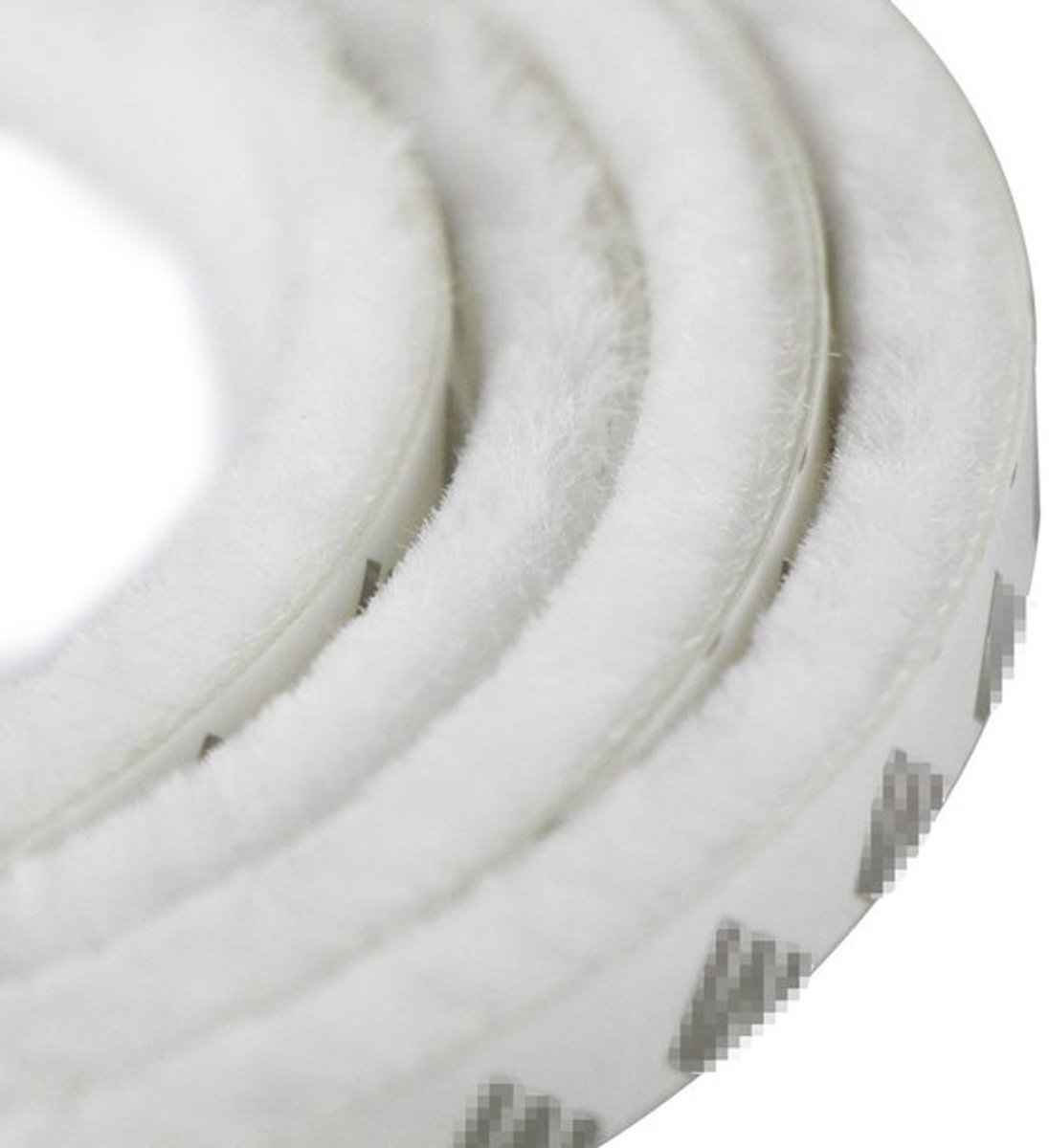 Deurrubber 5m - Winddicht/Dustproof - Zelfklevend - Temperatuurweerstand - Borstelstrip - Voor Deuren/Ramen - Dichtstrip