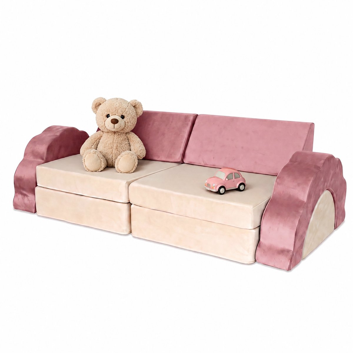 Speelbank - kinderen - 10-delig - roze