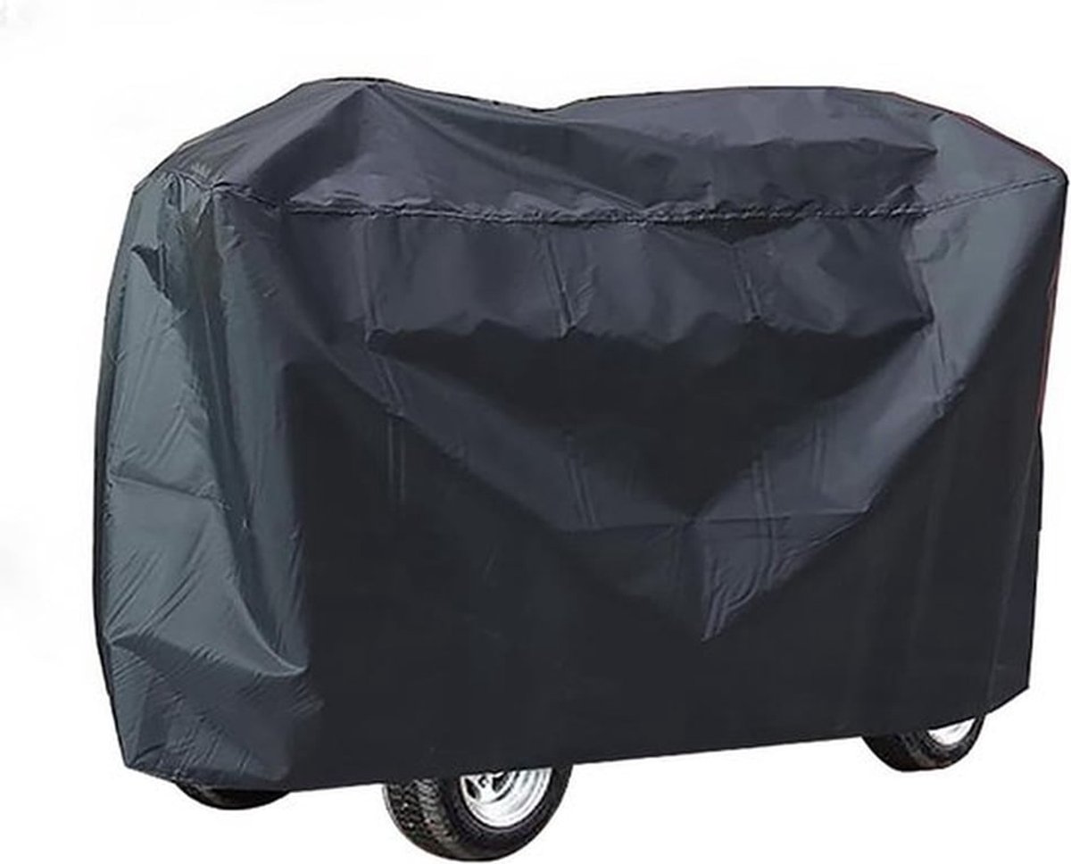 - Beschermhoes - Waterdicht - Grijs - Mobiliteit Scooter - Stofdicht - Regendicht - UV-bestendig - Geschikt voor de meeste scooters - Oxford Stof - 140 x 66 x 91 cm.