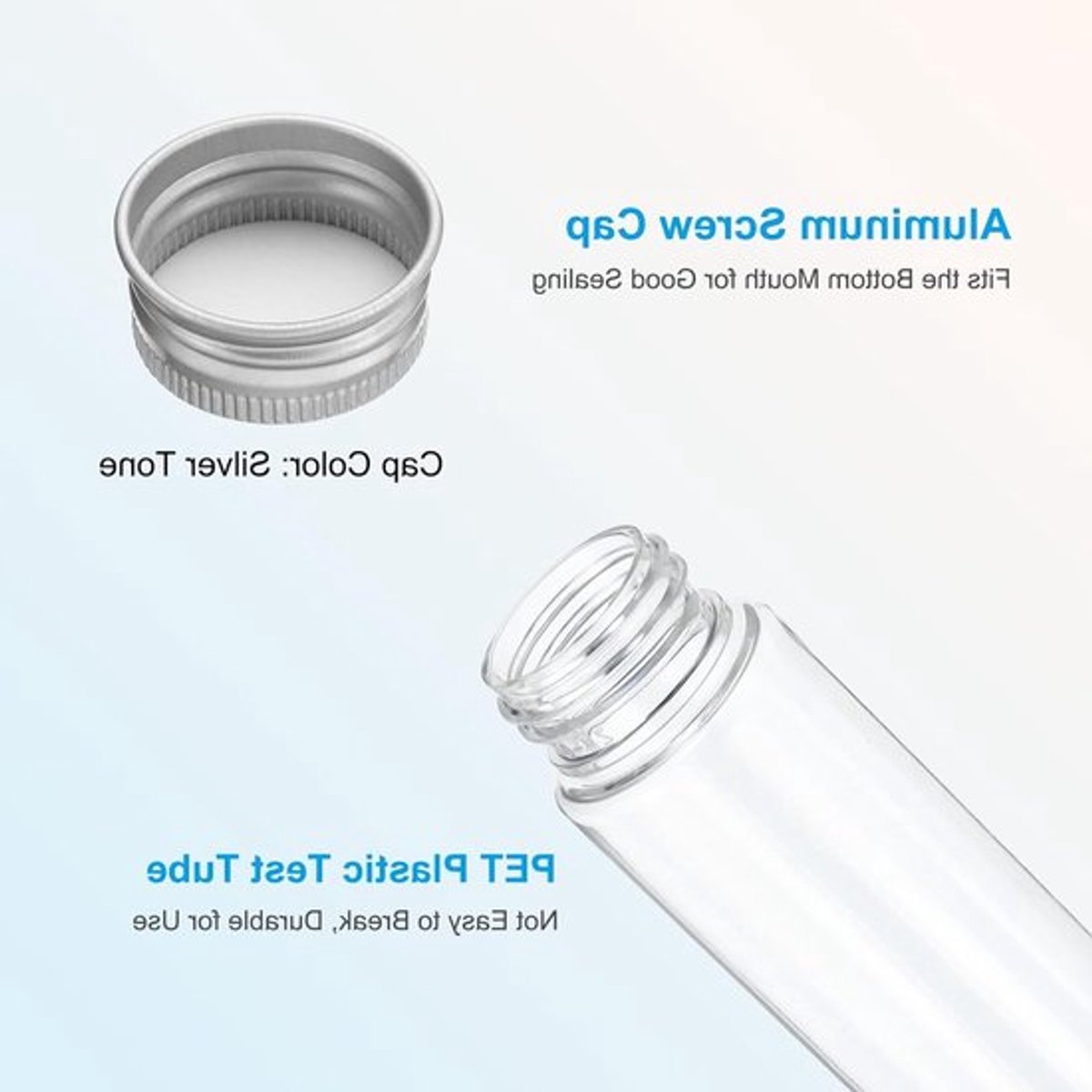 Transparante Plastic Containers met Platte Bodem - 60 Stuks van 110 ml voor Snoep, Badzout en Wetenschappelijke Experimenten