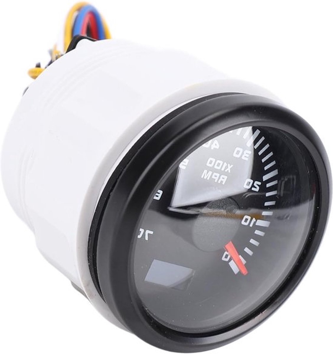 Tachometer met Urenmeter voor Truck, Tractor, Auto, RV en Boot - 7000RPM met 7 Kleuren Achtergrondverlichting
