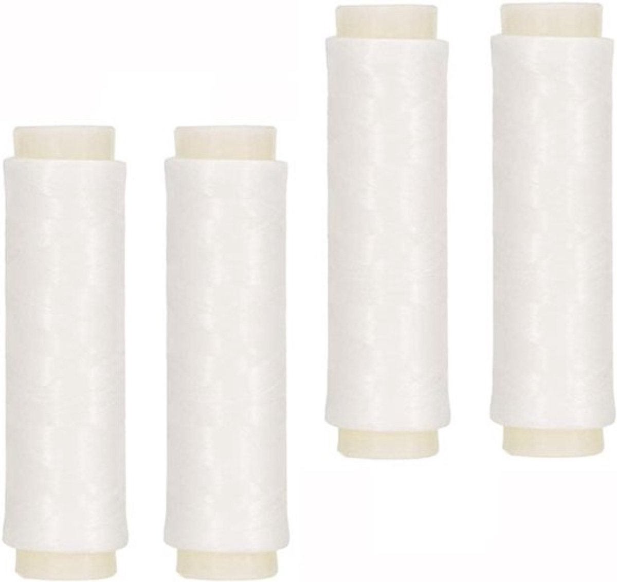 Vislijn van Nylon - Sterk - Zeer sterk - Zacht - 0,15 mm - 200 m - 4 stuks - Geschikt voor Vissen - Groen Model