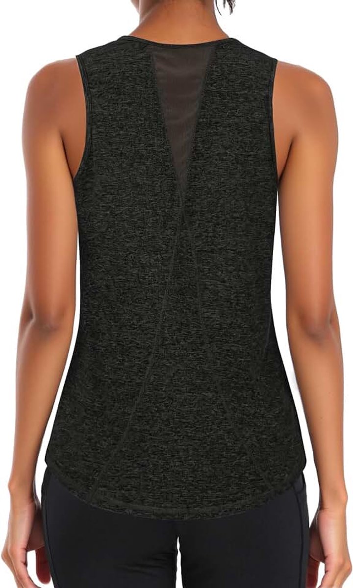 Gym Tank Tops voor Vrouwen UK Sport Gym Vest Mouwloos Shirt Workout Yoga Hardlopen