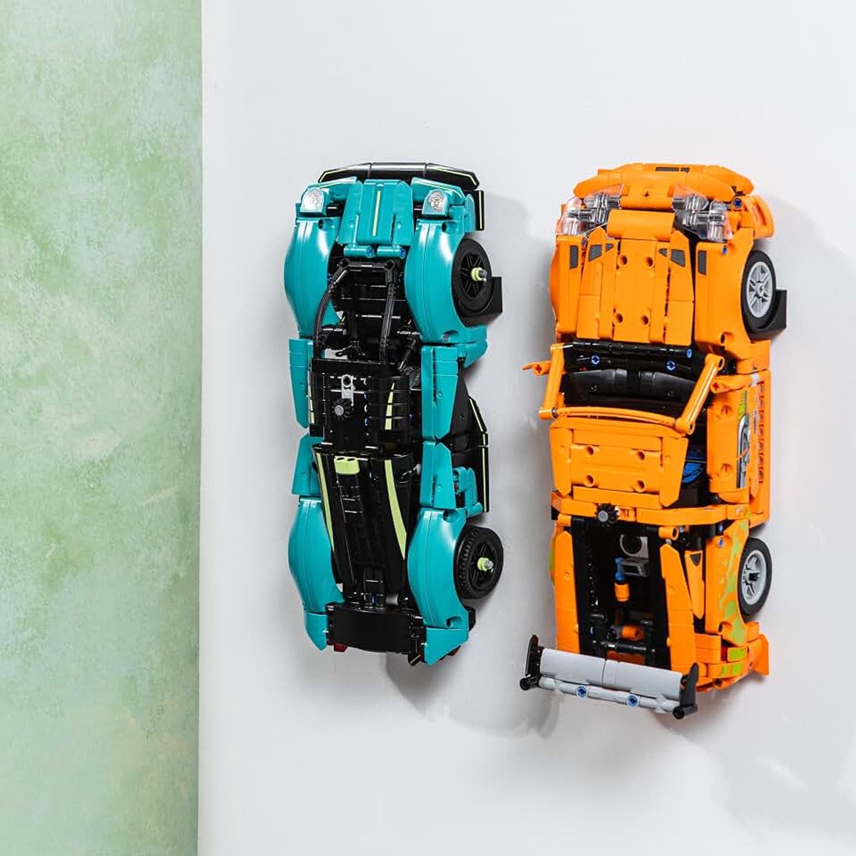 Compatibel met Lego Technic Cars - compatibel met 42161, 42151, 42138, 42153, 42123 en meer (2 stuks)