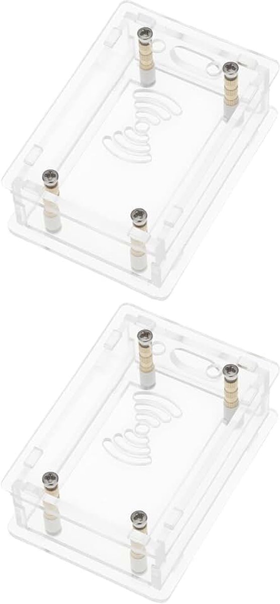2 stuks ESP32 30-Pin Acryl Case Compatibel met ESP32 Development Board Beschermende Shell