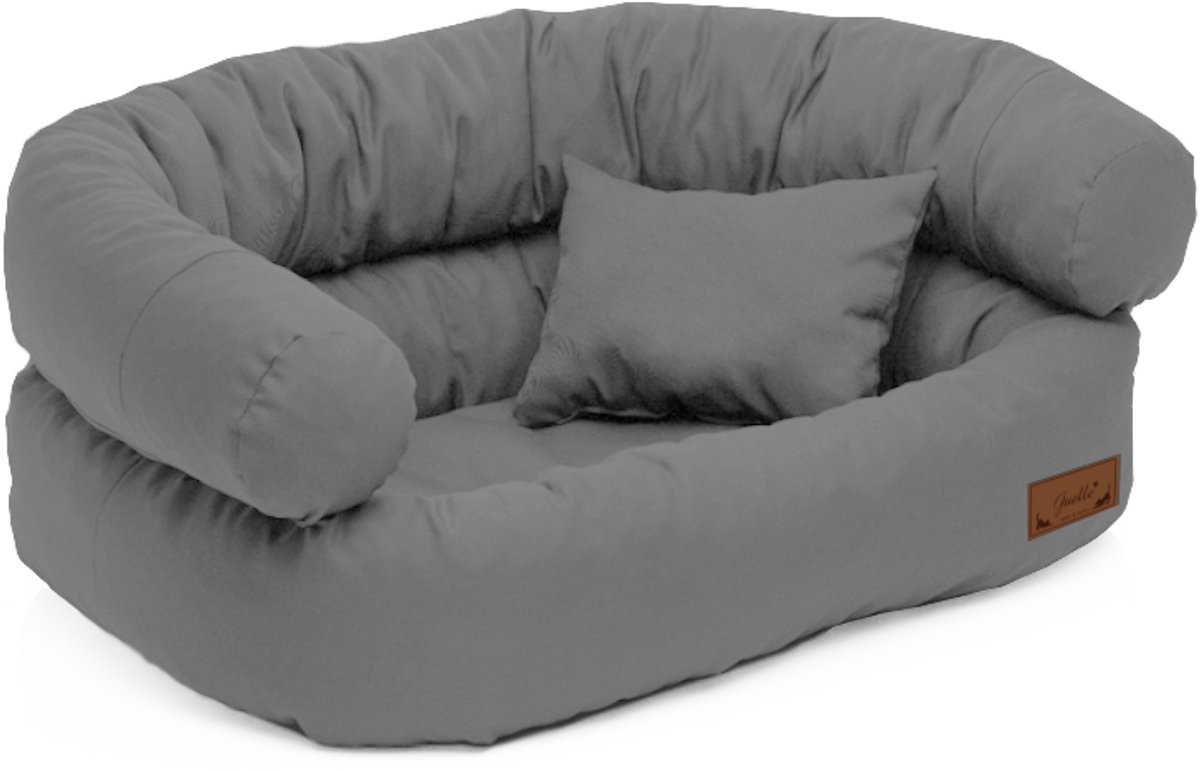 Hondenmand Stoel 'M' 80x60cm Antraciet - Comfortabel en Wasbaar