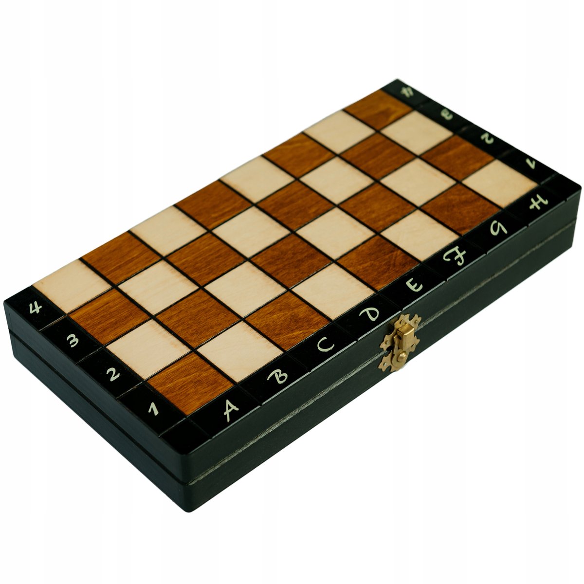Handgemaakte Houten Schaken 28x28cm - Traditioneel Nederlands Product