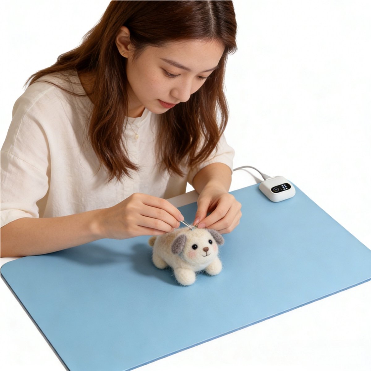 Verwarmde Muismat Bureau 36x60cm - Grote Verwarming Mat