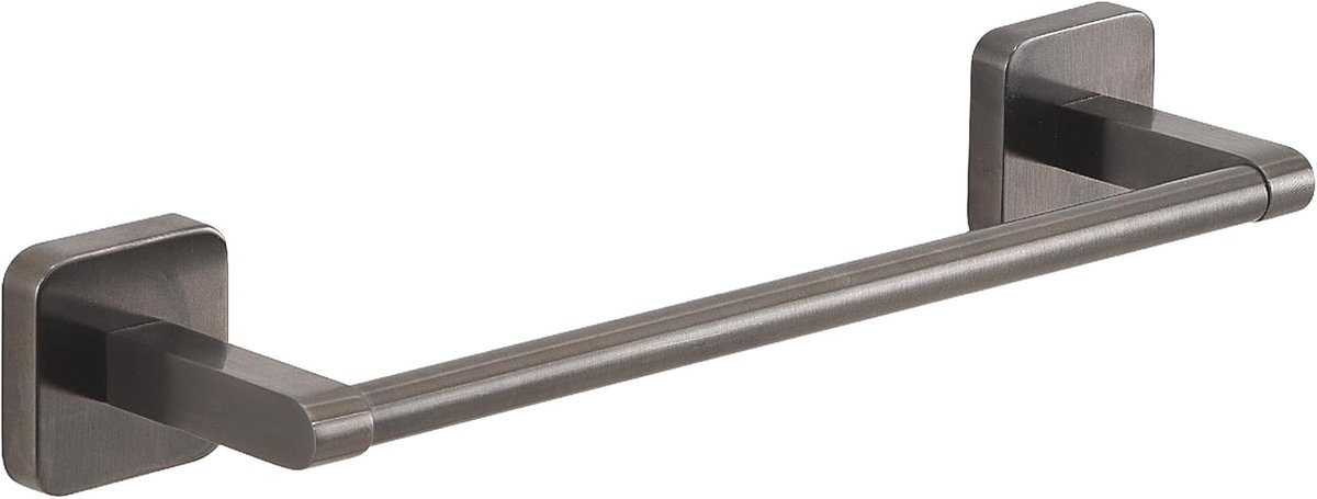 Tonga grafiet mat handdoekstang, 30 cm