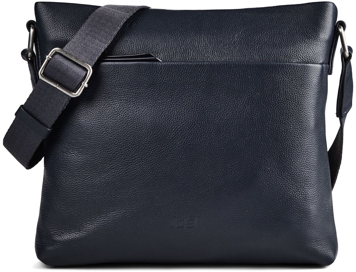 JOST Leren schoudertas Lysa Shoulder Bag Navy donkerblauw