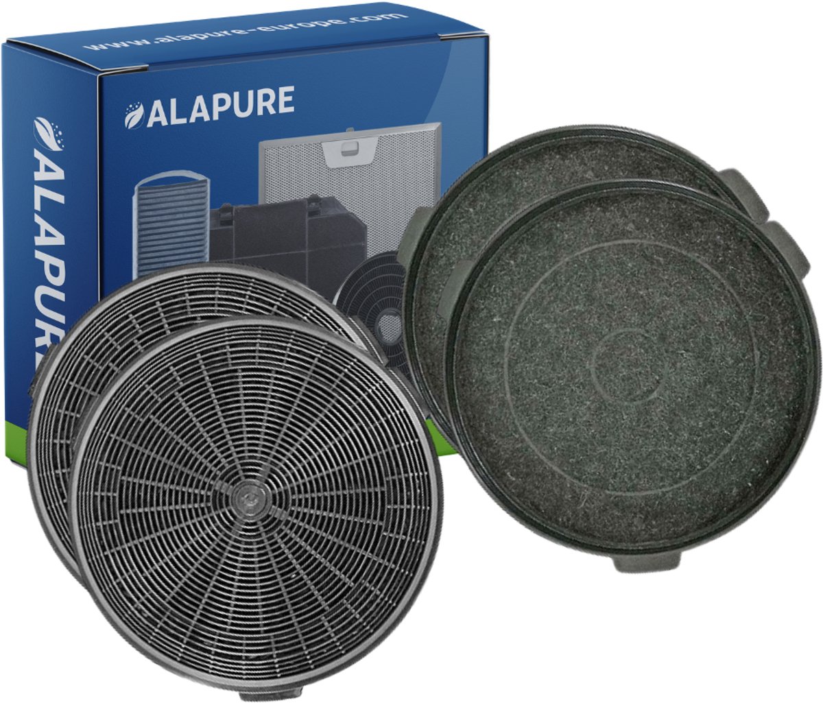 2x Koolstoffilter voor B&Q CARBFILT5 / ART00809